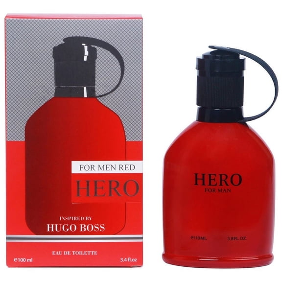 Ebc Collection Hero for Men Red Eau De Toilette, 100ml/3.4 OZ
