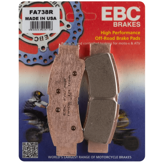 EBC "R" Series Sintered Brake Pads (FA738R)