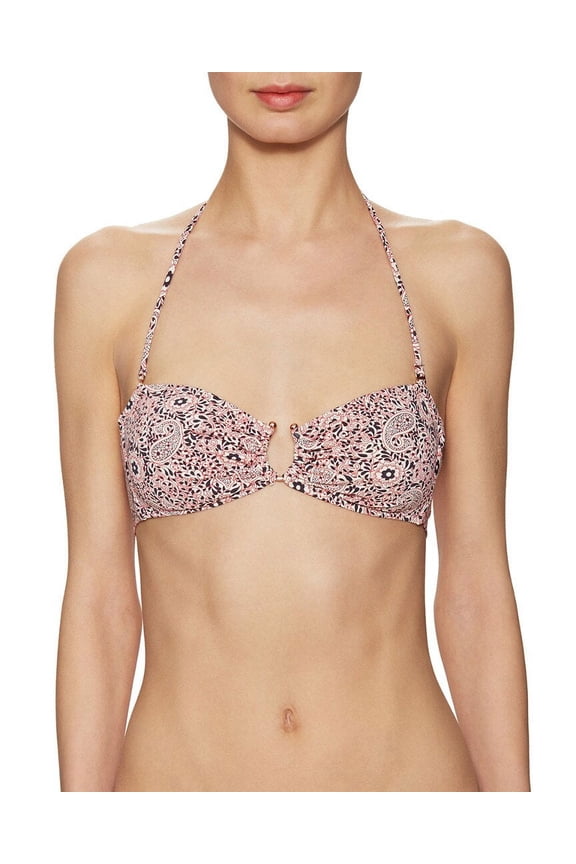 BINDI Bindi Paisley Cecily Bikini Swim Top, US Small