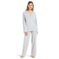 thumbnail image 1 of Eberjey Gisele - PJ Set (Womens, Heather Grey/Sorbet Pink, LG), 1 of 3