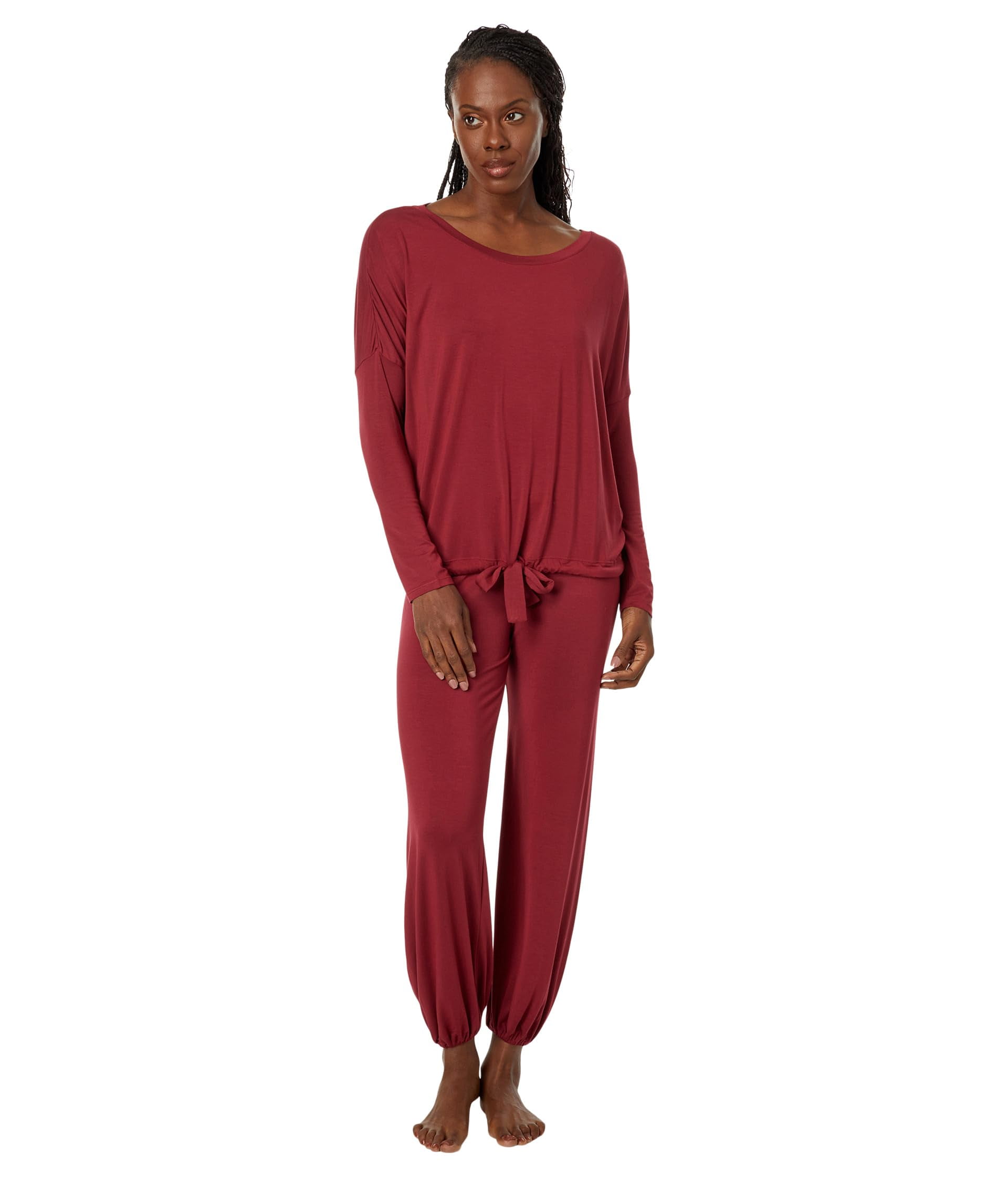 Pajama Set Womens Slouchy Pyjamas Gisele Red Pj Set Eberjey Gisele