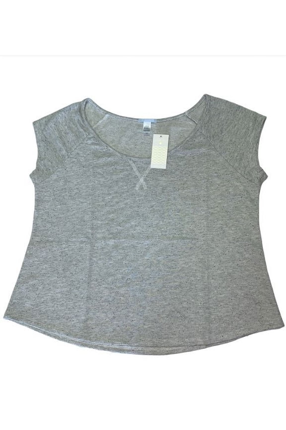 Women's Speckled Stone Leonor Errand Short Sleeve Top, Medium