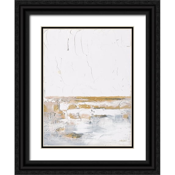 Ebert, Roey 12x14 Black Ornate Wood Framed with Double Matting Museum Art Print Titled - Golden Dreams