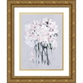 thumbnail image 1 of Ebert, Roey 12x14 Gold Ornate Wood Framed with Double Matting Museum Art Print Titled - Romantic Floral I, 1 of 4