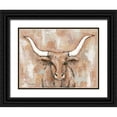 thumbnail image 1 of Ebert, Roey 14x12 Black Ornate Wood Framed with Double Matting Museum Art Print Titled - Cowboy Clyde, 1 of 4