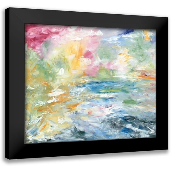 Ebert, Roey 17x15 Black Modern Framed Museum Art Print Titled - View From Above