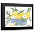 thumbnail image 1 of Ebert, Roey 18x15 Black Modern Framed Museum Art Print Titled - Lemons in Bowl, 1 of 5