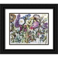 thumbnail image 1 of Ebert, Roey 18x15 Black Ornate Wood Framed with Double Matting Museum Art Print Titled - Storybook Garden, 1 of 4