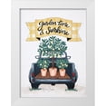 thumbnail image 1 of Ebert, Roey 25x32 White Modern Wood Framed Museum Art Print Titled - Garden Time And Sunshine I, 1 of 4