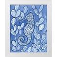 thumbnail image 1 of Ebert, Roey 26x32 White Modern Wood Framed Museum Art Print Titled - Whimsical Seahorse, 1 of 4