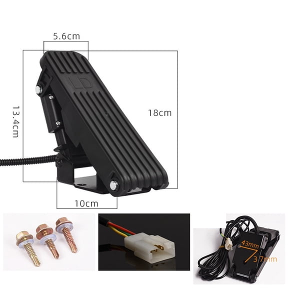 Ebike Accelerator 24V 36V 48V 60V 72V Compatible Designed For Electric Bikes