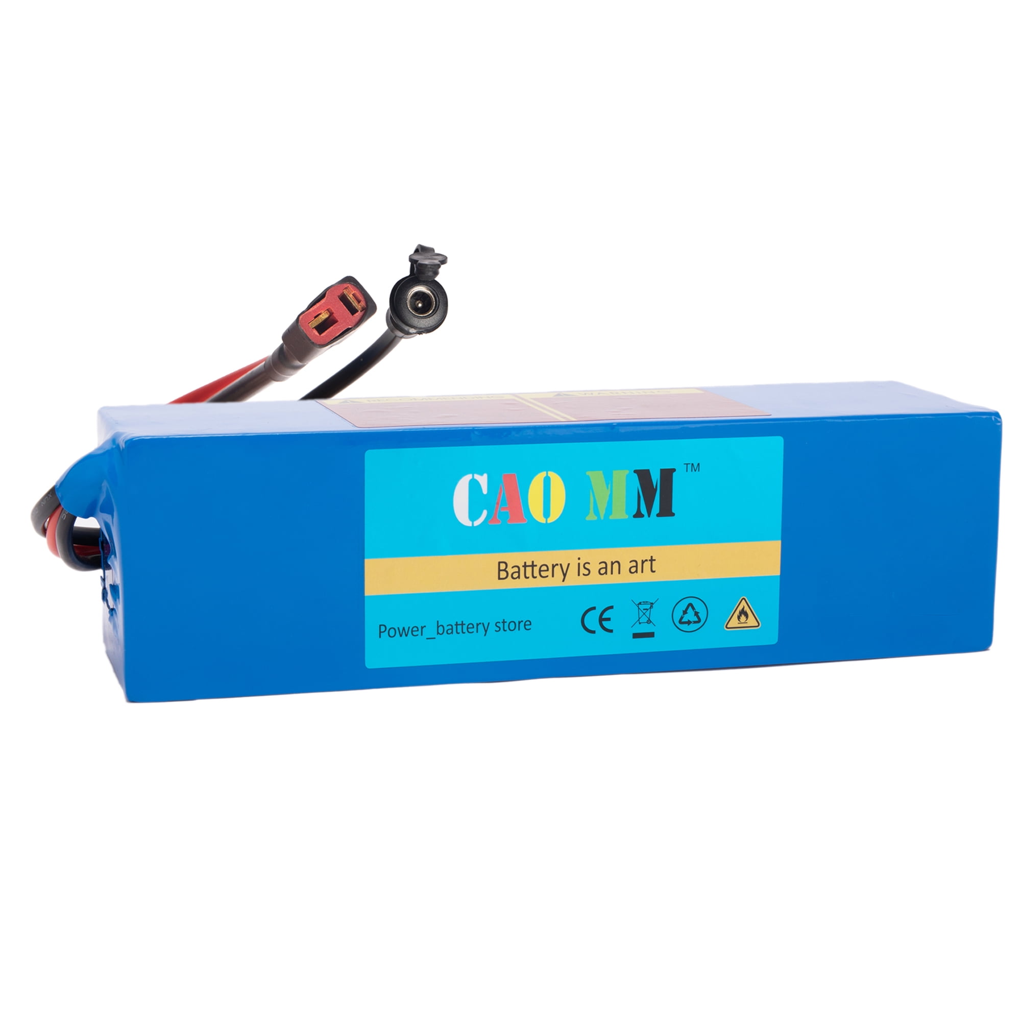 48V 10AH Lithium E-Bike Battery, T-Plug, Rechargeable, No Charger