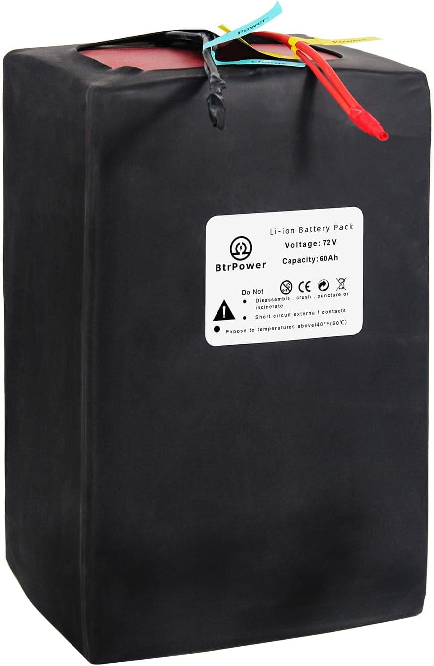 Batterie Au Lithium Pour Scooter Électrique 72 V 5 000 W – Alimentation Portable 20 Ah/30 Ah/40 Ah Pour Motos Électriques Du 366,15 € | DHgate