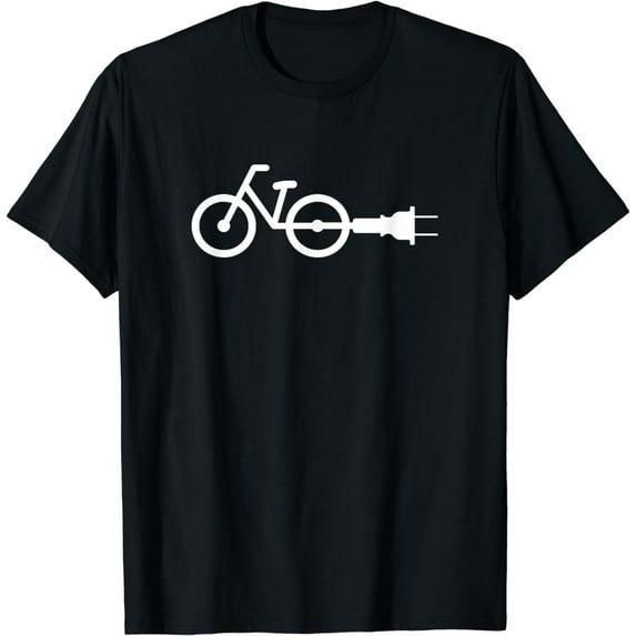 Ebike Electric Bike Funny Gift Novelty Bicycle E-Bike T-Shirt