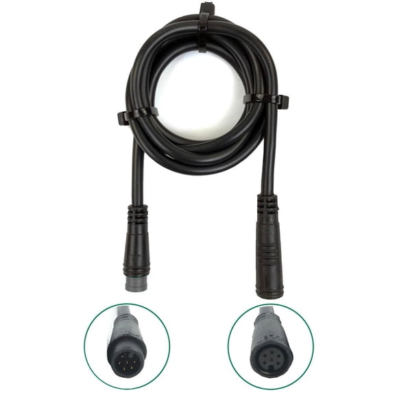 Ebike Extension Cable Ebike Display Connector 2/3/4/5 Pin Cable Waterproof Connector Signal line for Electric Motorbike Kit Light Throttle Ebrake Display