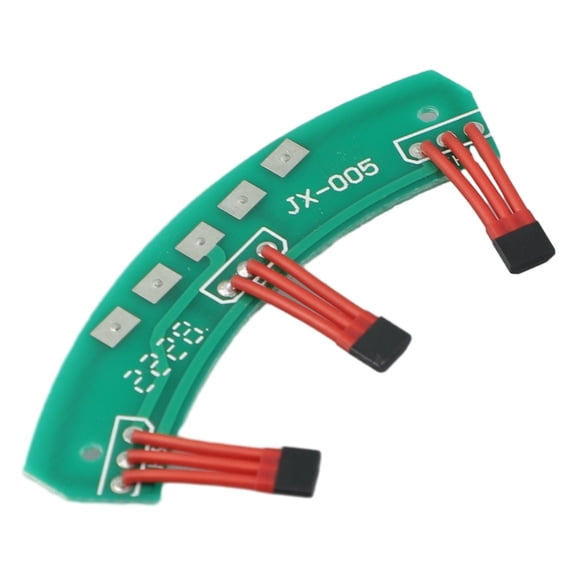 Ebike Hall Sensor 120 PCB Replacement for 3 Wheel Motor 43F Sine Wave Green Lightweight Compatible with Two or Three Wheel Electric Bikes