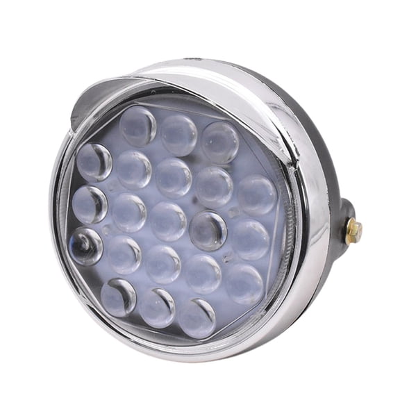 Ebike Headlight 12v-80V 8/12/16 Beads Tricycle Motorcycle LED Headlight Waterproof Spot Light 6500K - 7000K White Light