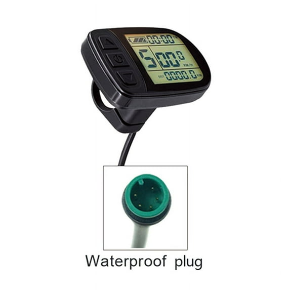 Ebike KT-LCD5 Display 24V36V48V72V 5 Pin SM/Waterproof Connector for Electric Bicycle Intelligent Control Panel