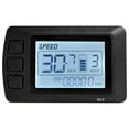 thumbnail image 1 of Ebike LCD-M3 Display 24V36V48V SM Connector Connector Display Suitable for Electric Bicycle Smart Control Panel, 1 of 6