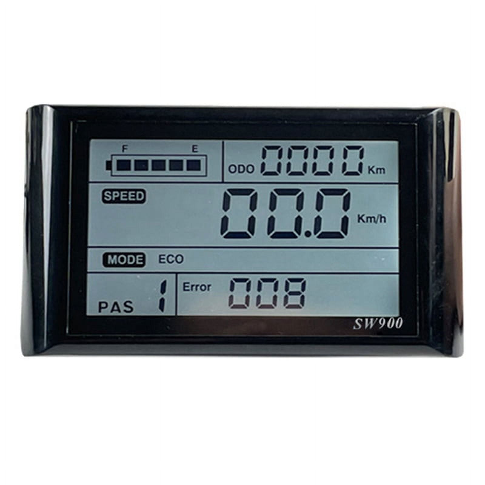 Ebike SW900 LCD Display Control Electric Bicycle Speed Meter Plug