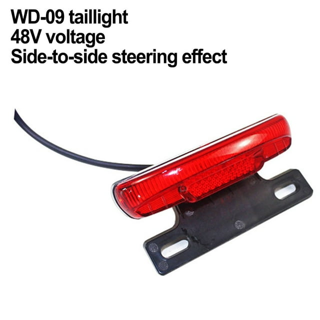 Ebike Tail Light Electric Bicycle Brake Lights Running Lights 48V Rear ...