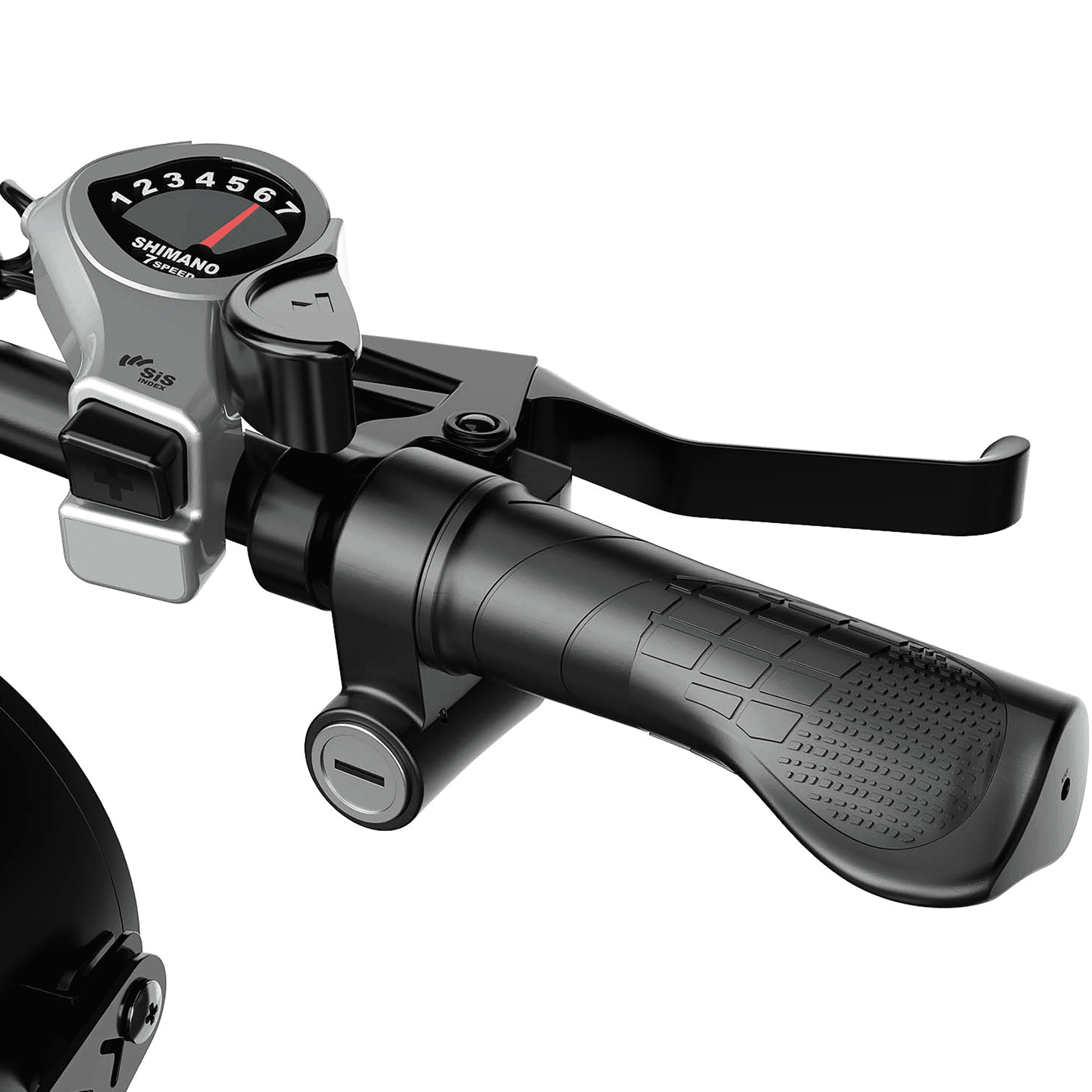 HiKeep Electric Bike Half Twist Throttle, 5-Pin Connector, Durable E-Bike Accessory Handle Grip, Easy Install