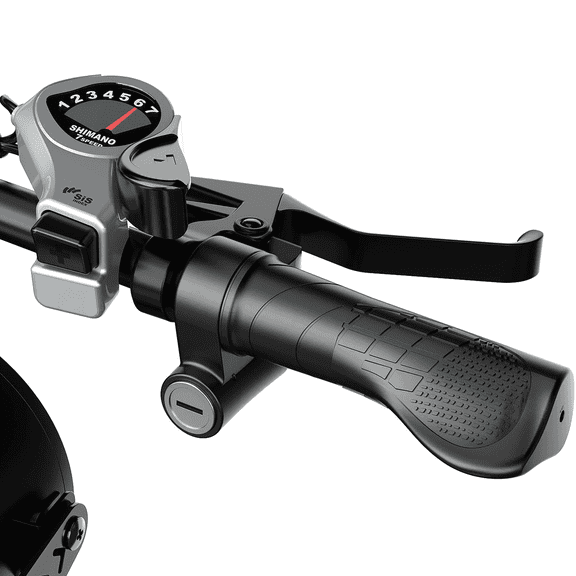 HiKeep Electric Bike Half Twist Throttle, 5-Pin Connector, Durable E-Bike Accessory Handle Grip, Easy Install