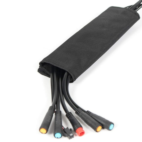 Ebikeling Cable Management Fastener 6" Sleeve to Cover Wires and Connectors