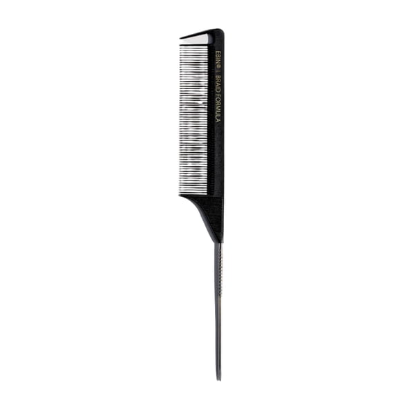 Ebin New York Braid Formula, Pintail Parting Carbon Comb, 1 count