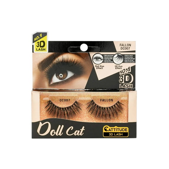Ebin New York Doll Cat 3D Eye Lashes-Fallon