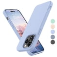 thumbnail image 1 of Ebizware Liquid Silicone Anti Scratch Back Cover Case for Apple iPhone 14 Plus, Lavender, 1 of 8