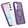 thumbnail image 1 of Ebizware Magnetic Protective Case for Samsung Galaxy S24 FE with MagSafe and Magnetic Car Phone Holder, TPU Thin Phone Case Cover Shockproof Anti-Fingerprint-Purple, 1 of 7