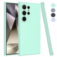 thumbnail image 1 of Ebizware Shockproof Silicon Slim Cell Phone Case for Samsung Galaxy S24 Ultra, Mint Green, 1 of 9