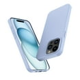 thumbnail image 1 of Ebizware for iPhone 15 Pro Max Phone Case, Liquid Silicone Case Cover for Apple iphone 15 Pro Max, Shockproof Full-Body Protective Case Cover with Microfiber Lining (Lavender), 1 of 8