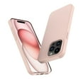 thumbnail image 1 of Ebizware for iPhone 16 Pro Max Case, Liquid Silicone Phone Case Cover for Apple iphone 16 Pro Max, Anti-Scratch Soft Microfiber Lining Shockproof Protective Slim Phone Cover 6.9" (Pink Sand), 1 of 8