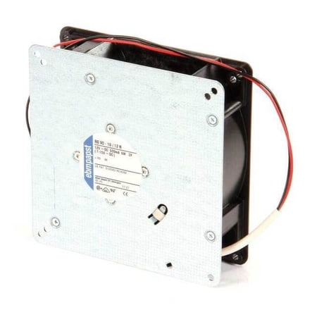 Compact Blower, Square, 12V DC, Fiberglass Reinforced Plastic with Galvanized Steel Base