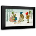 thumbnail image 1 of Ebner, Pauli 14x11 Black Modern Framed Museum Art Print Titled - Joyeux Noel, 1 of 5