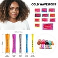 thumbnail image 1 of Ebo Cold Wave Rods Roller For Curling And Perm Styling Long Lilac 9/16" Pack Of 24 Pcs, 1 of 4