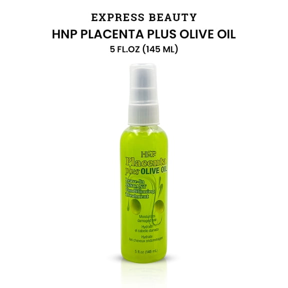 Ebo HNP Placenta Plus Olive Oil Leave-In Instant Conditioning Hair Treatment to Moisturize Damaged Hair - 5 fl. oz.