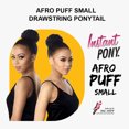 thumbnail image 1 of Ebo Instant Pony Synthetic Heat Resistant Draw String Ponytail Afro Puff Small ( 1B Off Black ), 1 of 6