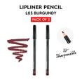thumbnail image 1 of Ebo Lipliner Pencil L03 Burgundy 2 pack, 1 of 7