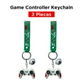 thumbnail image 1 of Ebo Premium Silicone Keychain Game Controller Key Ring for Kids Game Controller Key Chain ( Green ) - 2 Pcs, 1 of 7