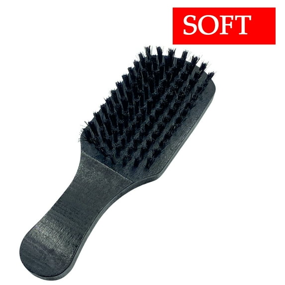 Ebo Premium club Wave Brush 360 Wave Brush Made With Pure Black Boar Bristle Hair Brush Soft Brush With wood Handle