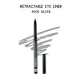 thumbnail image 1 of Ebo Retractable Waterproof Eyeliner Mechanical Eyeliner Pencil AP05 SILVER ( Pack Of 2 ), 1 of 4