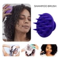 thumbnail image 1 of Ebo Shampoo Brush With Soft Silicone Scalp Massager Brush For All Hair Types Deep Cleanses Scalp Pack Of 2&nbsp;Assorted Color, 1 of 7