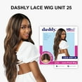 thumbnail image 1 of Ebo Synthetic Lace Front Wig Deep Part Natural Wave Unit 25 30” ( Chunky Highlight/30 ( Off Black Auburn ) ), 1 of 7