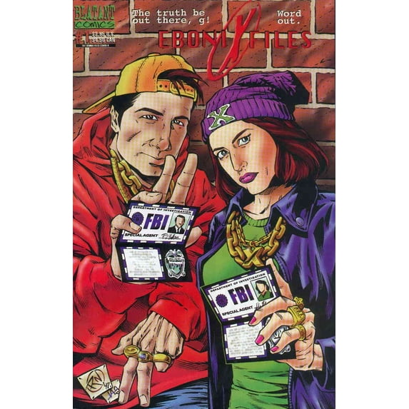 EboniX-Files/The Ungrammatical EboniX-Men, The #1A VF ; Blatant Comic Book