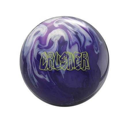 Ebonite Crusher Hybrid Bowling Ball - Violet/Purple/Silver 12lbs