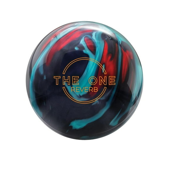 Ebonite The One Reverb Bowling Ball - Teal/Black/Red 12lbs