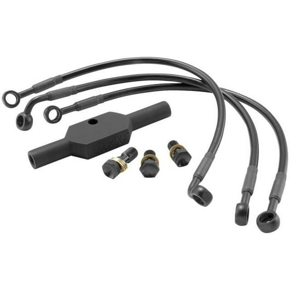 Ebony 2 Front Brake Line Kit - +10in. Length